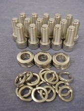 Triumph Spitfire/Herald STAINLESS STEEL CAP Head Sump Bolts & Washers (16)