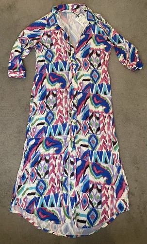 Zara multicolored kaftan shirt - multicolored,