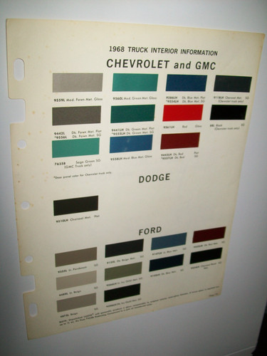 1968 gmc chevy ford - chevy, van