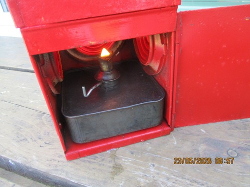 Paraffin road lamp bat - lamp,