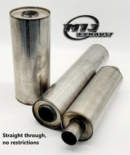 Exhaust Muffler Silencer Free