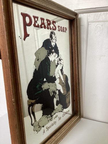 Rare vintage wooden - wooden, framed
