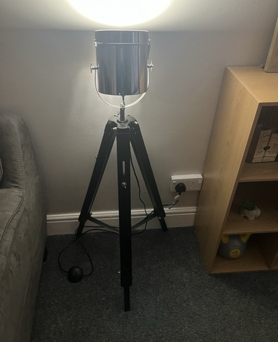 Black silver metal - black, tripod