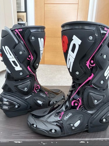 Ladies motorcycle boots - motorcycle,
