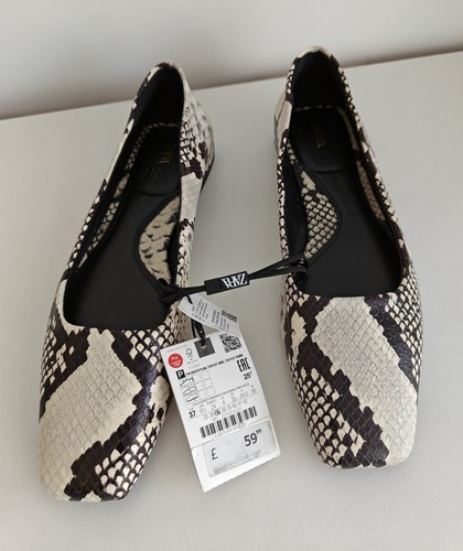 Zara women embossed leather - women's,