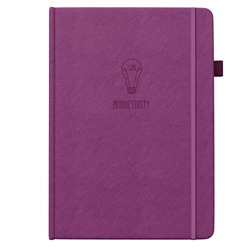 Faux leather daily planner - faux,