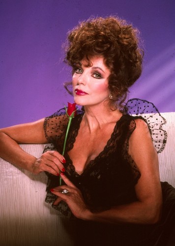 Joan collins glossy - collins, 8.5"