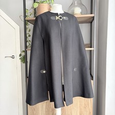 Zara Cape L 12 Black Manteco