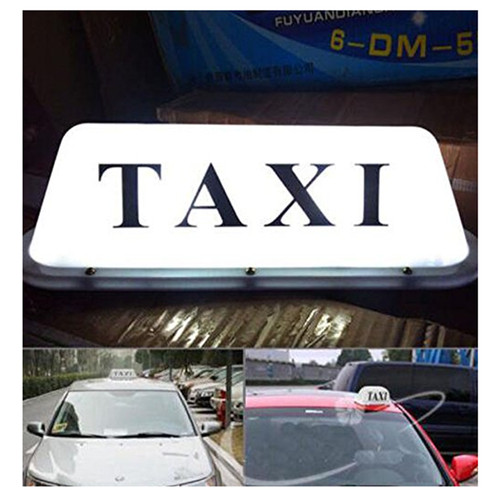 12v taxi cab sign - 12v,
