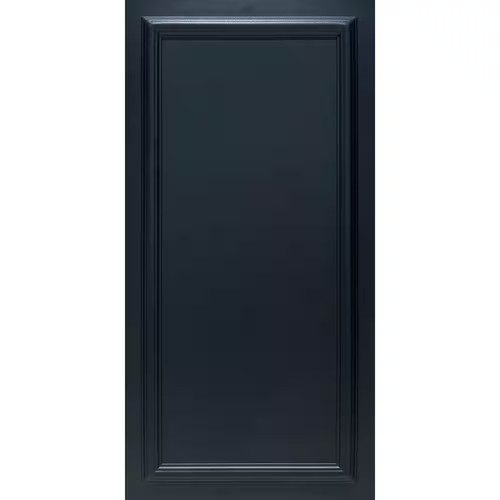 Framed panel black - framed, matte