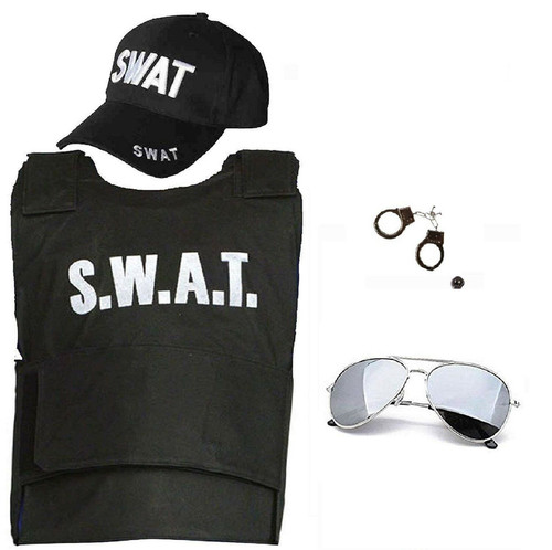 Adult swat police - swat, vest