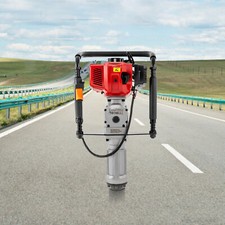 52cc Petrol Pile Driver Fence T Post Driver Knocker Push Pile Hand Rammer 2.3hp!