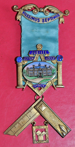 Masonic past master jewel - past,