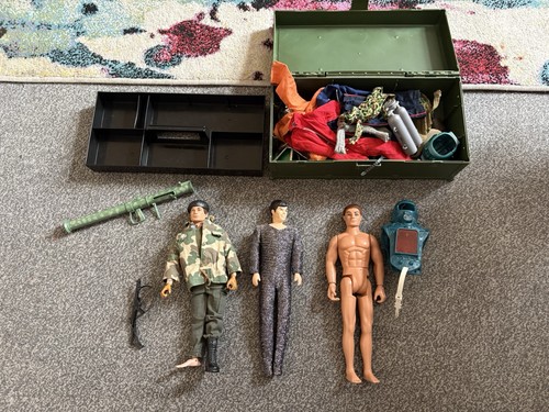 Vintage action man figures - vintage,