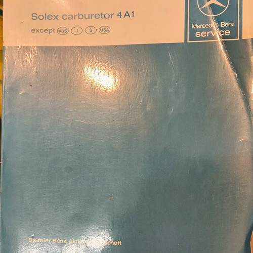 Mercedes benz solex - benz,