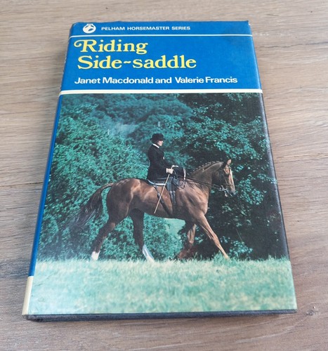 Riding side saddle - by, janet