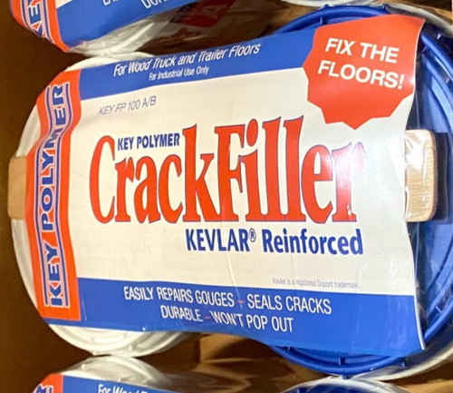 Crack filler key - key, polymer