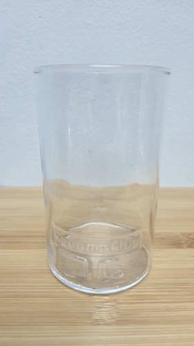 Havana club glass for drink