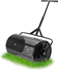 24" Compost Roller Spreader with T-Handle for Lawn Seeding & Manure 🥬