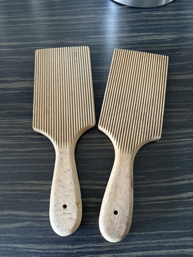 Vintage wooden butter - wooden, paddles