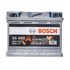 Bosch S5A05 S5 A05 Start Stop AGM Car Battery 12V 60Ah Type 027 5 YEAR WARRANTY