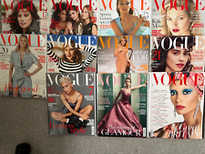 Vogue UK British magazine bundle lot x11 2017 - Ashley Graham Adwoa Aboah B