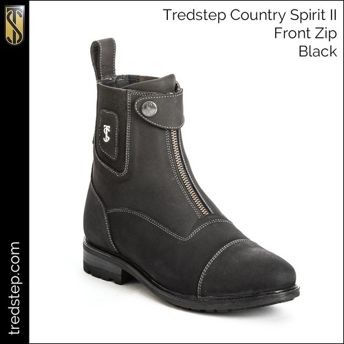 Tredstep black spirit front - black, ii