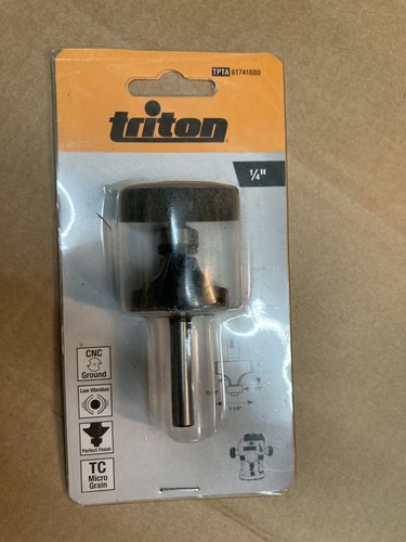 Triton inch roundover bit - triton, 1/4