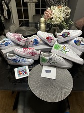 Nike Air Force 1 One Hand painted customised
