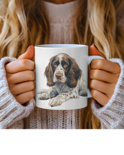 Springer Spaniel Dog Montage Coffee Mug,dogs gifts,christmas