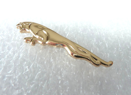 Jaguar leaping cat gold - jaguar, tone