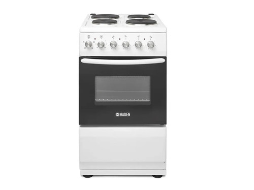 Haden hes051w 50cm single oven - hes051w,