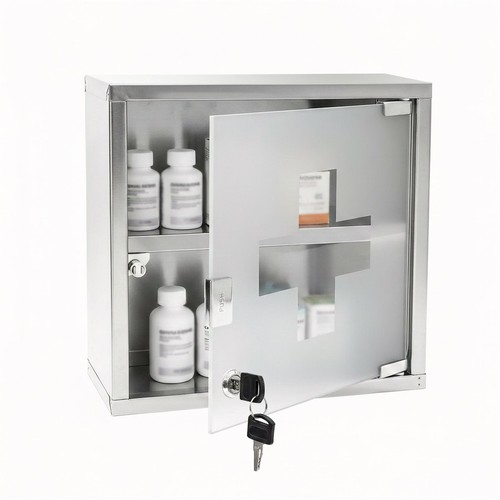 Wall mounted medicine - medicine, cabinet