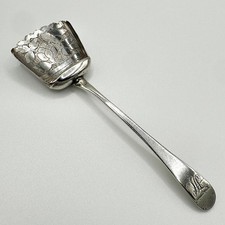 GEORGIAN CADDY SPOON STERLING