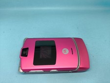 Motorola RAZR V3 Pink  (Unlocked) Mobile Flip Phone TOP Condition