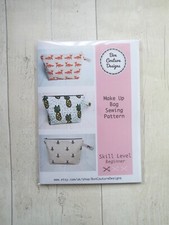   Make Up Bag Sewing Paper