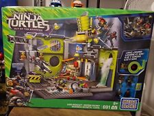 Mega Bloks Teenage Mutant Ninja Turtles Out Of The Shadow Lair Hideout BNIB 🐢