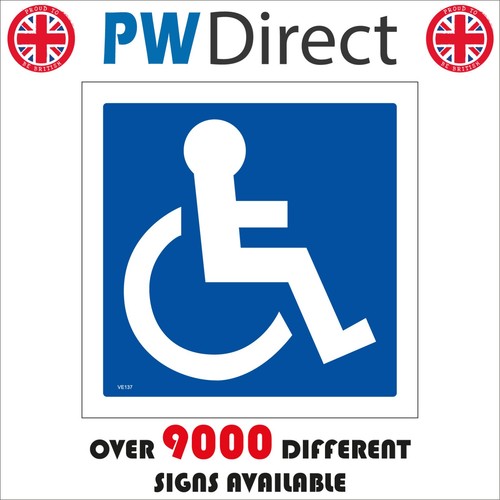Sign disabled music venue - disabled,
