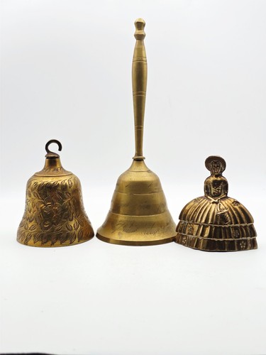 Bundle vintage brass bells - vintage,