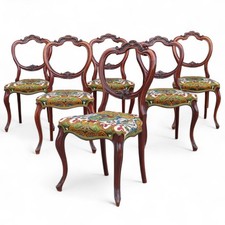 Set of 6 Antique Victorian