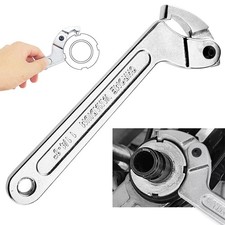 32mm-76mm Square Eng Adjustable C Hook Wrench Spanner Tool Motorcycle Suspension