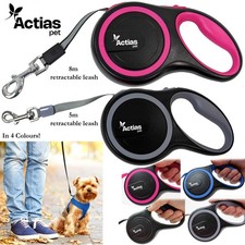 Retractable Dog Lead Training Pet Leash 5m or 8m Max 50kgs Extendable