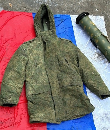 Russian army winter jacket