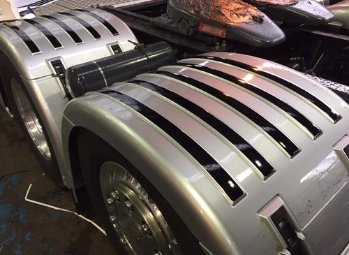 Scania wing top stickers - wing,