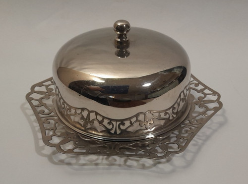 Vintage pierced silver - a,