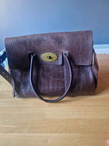 Mulberry brown croc embossed - mulberry,