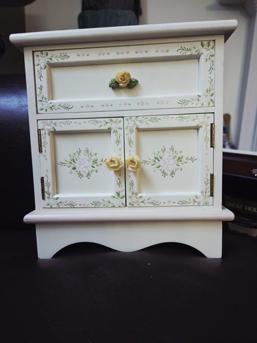 Vintage anister hand painted - vintage,