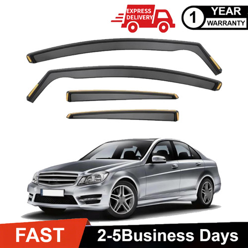Wind deflectors 4pc - wind, set