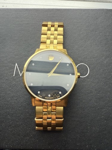 Movado museum series mens gold - series,