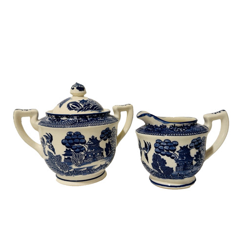 Vintage japanese moriyama - japanese, blue
